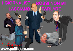 Berlusconi Annunziata Minum Fede Vespa Battisti giornalisti